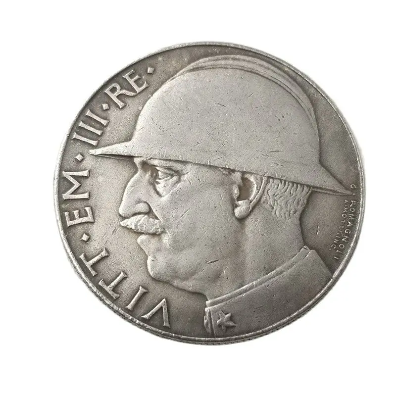 

Итальянские винтажные посеребренные монеты 1928, копия памятных монет, коллекционные монеты, украшение для дома, волшебная монета, Рождественский подарок #1388