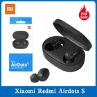 Оригинальный xiaomi redmi airdots s, настоящие наушники с микрофоном