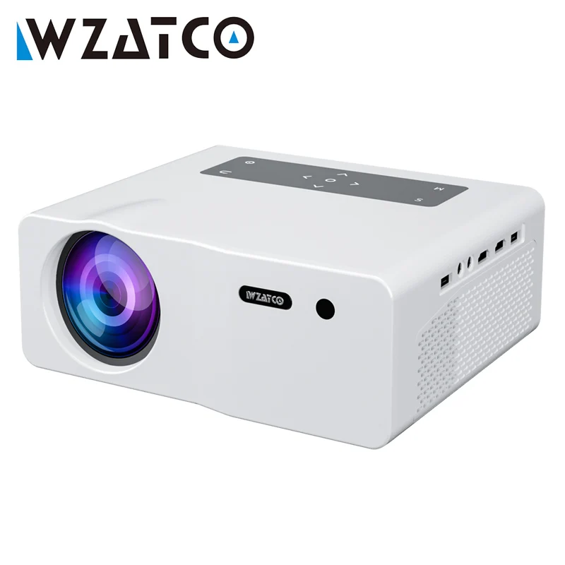 Светодиодный проектор WZATCO W1 1920*1080P 4K домашний кинотеатр с поддержкой Wi-Fi и Android 9 0 |