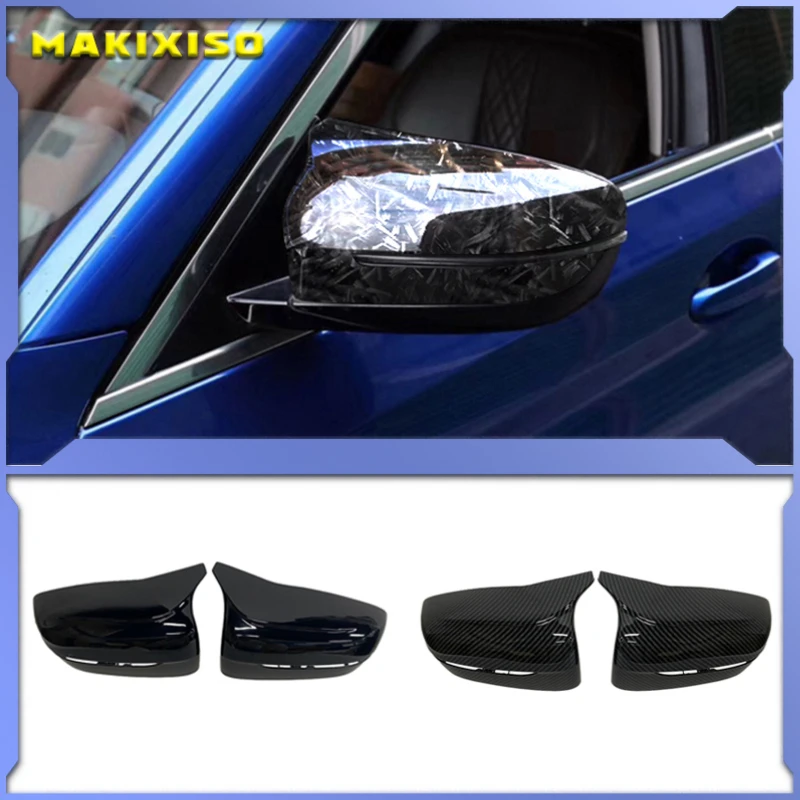 

LHD Carbon Fiber Exterior Side Rearview Mirror Cover Trim For BMW 3/5/6/7/8-Series G11 G12 G14 G15 G16 G20 G21 G30 G31 2019 2020
