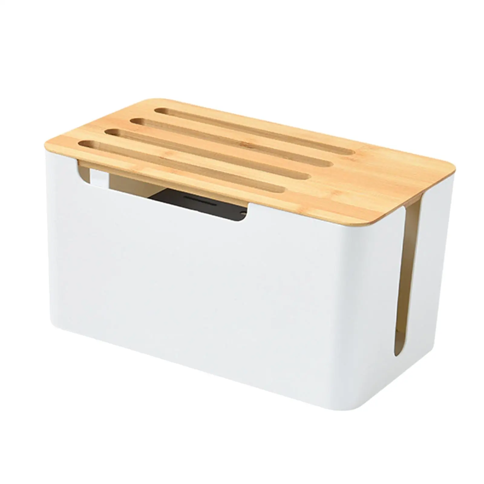 

Wireless WiFi Router Shelf Storage Box Large Storage Plug Board Simple Cord Organizer Cable Bracket for Bedroom Living Room Desk