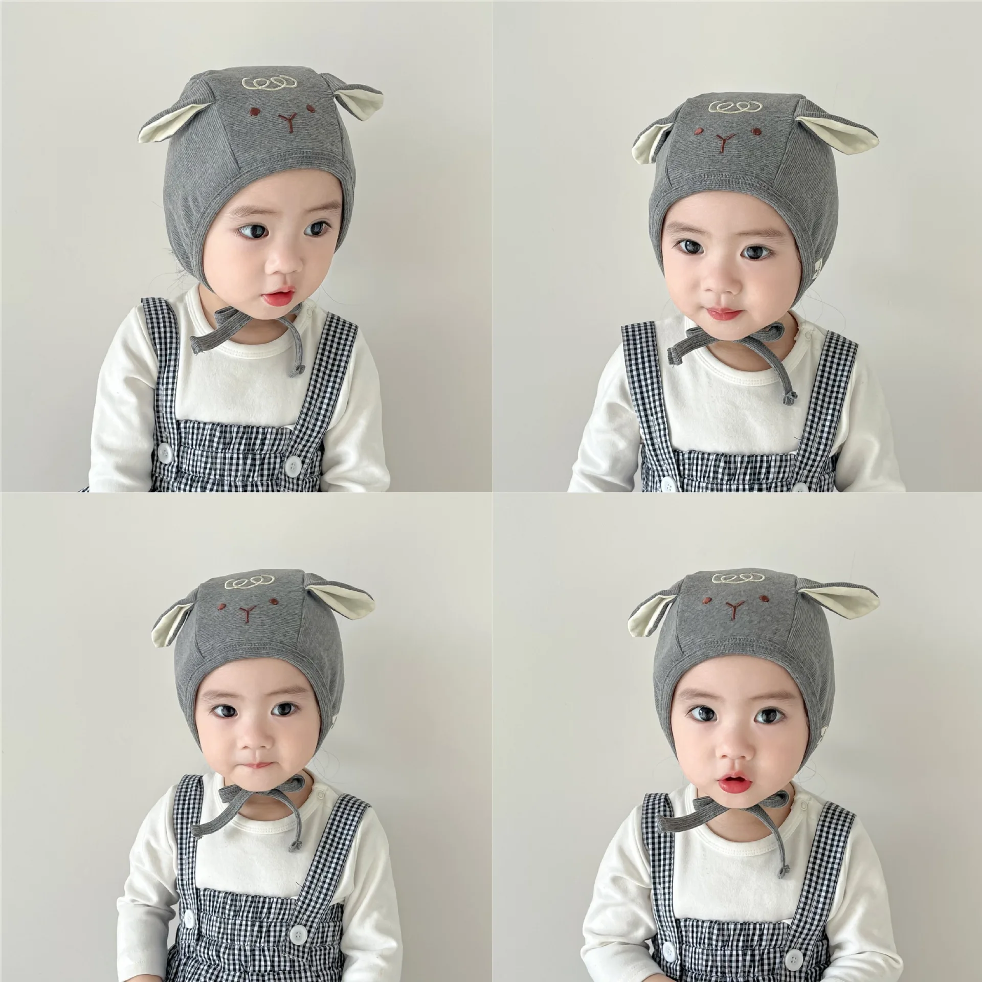 Фетальная шапка для младенцев Осень-зима