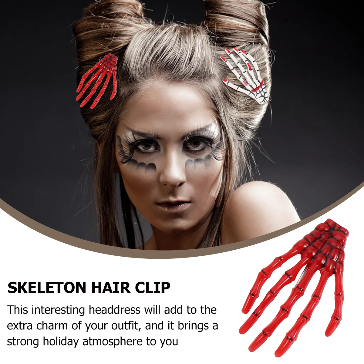 Рисунок 2 - флуоресцентные заколки для вол