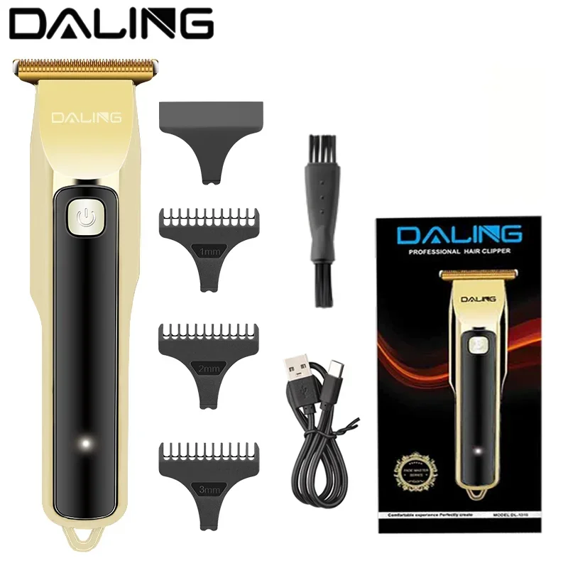 DALING DL-1315 Профессиональная мужская беспроводная электрическая машинка для