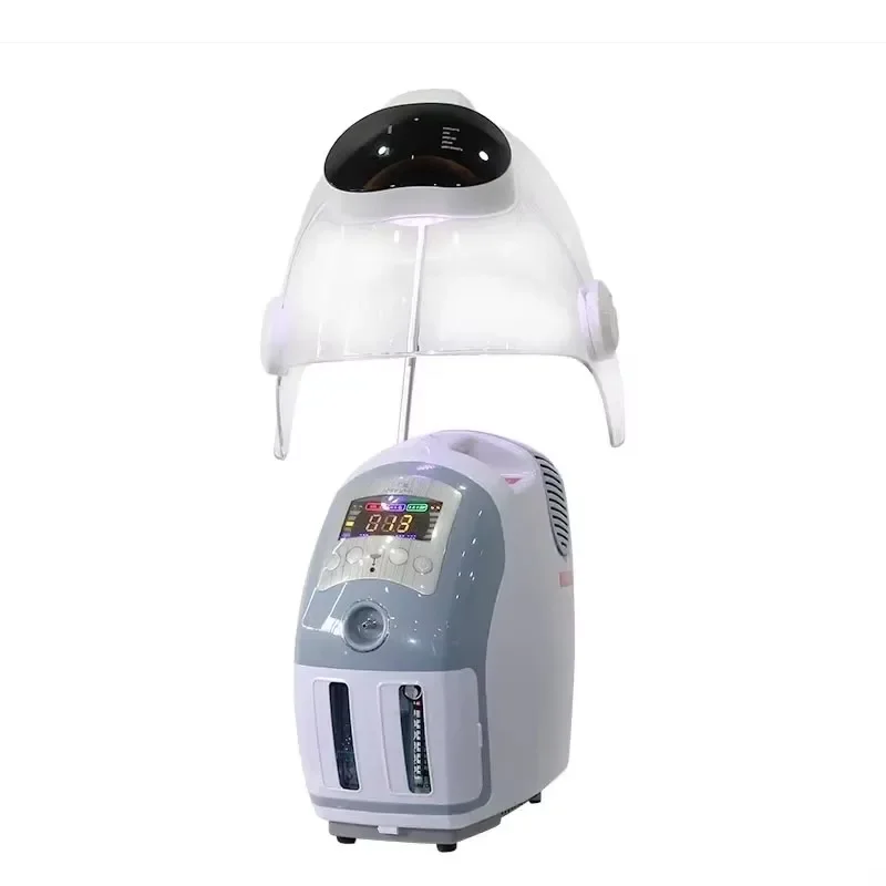 Аппарат для лица Oxgen Hyperbaric Spray beaut O2derm oxygen Facial Mask Dome Therapy infusio Machine