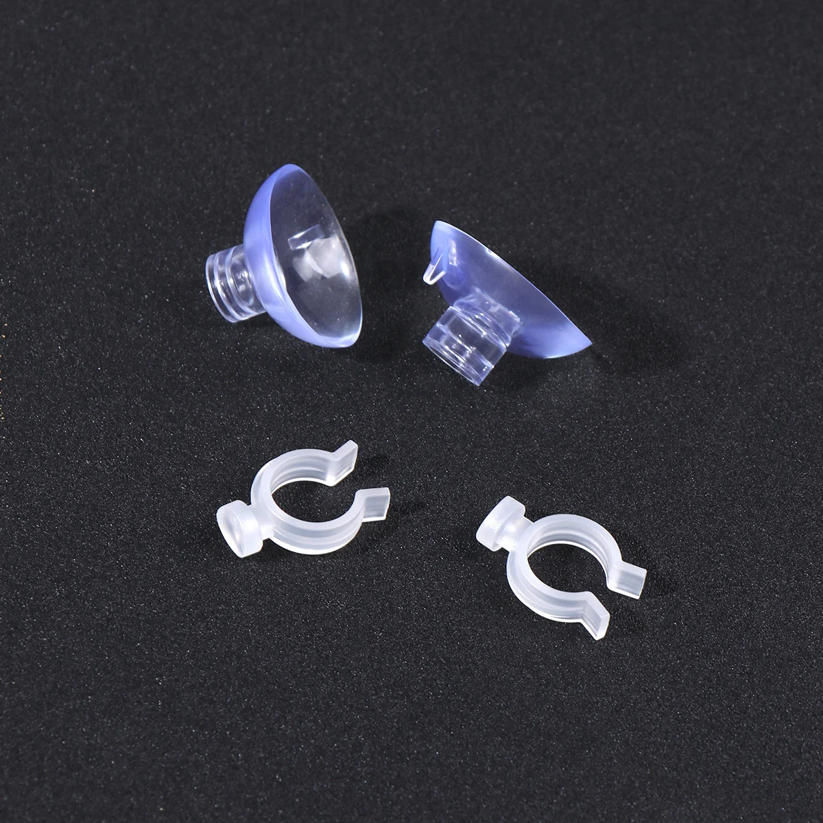 20 шт., профессиональные зажимы на присоске, зажим для шланга, держатель для воздушной линии, для аквариумов, аквариумов (3x12 см)