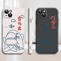 cute cartoon monster phone case for cover iphone 12 pro x xr xs 7 7p se 2020 11 12 13 8 plus max pro mini 6 6s 3gc0 cool pixel
