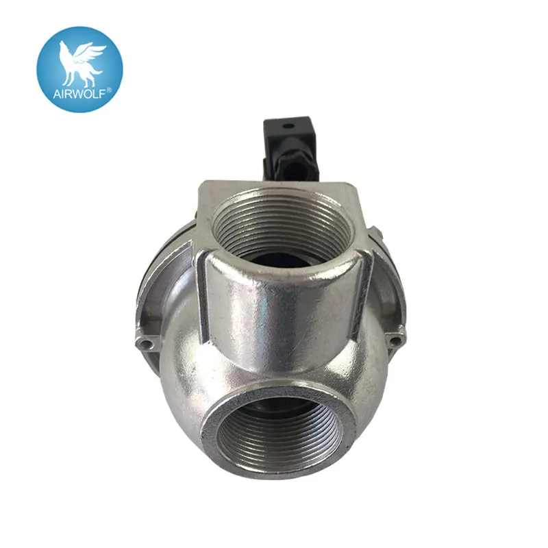 Gas diaphragm valves CA45T Aluminum alloy dust collector cyclone K4502 K4503 solenoid control pulse valve G1 1/2