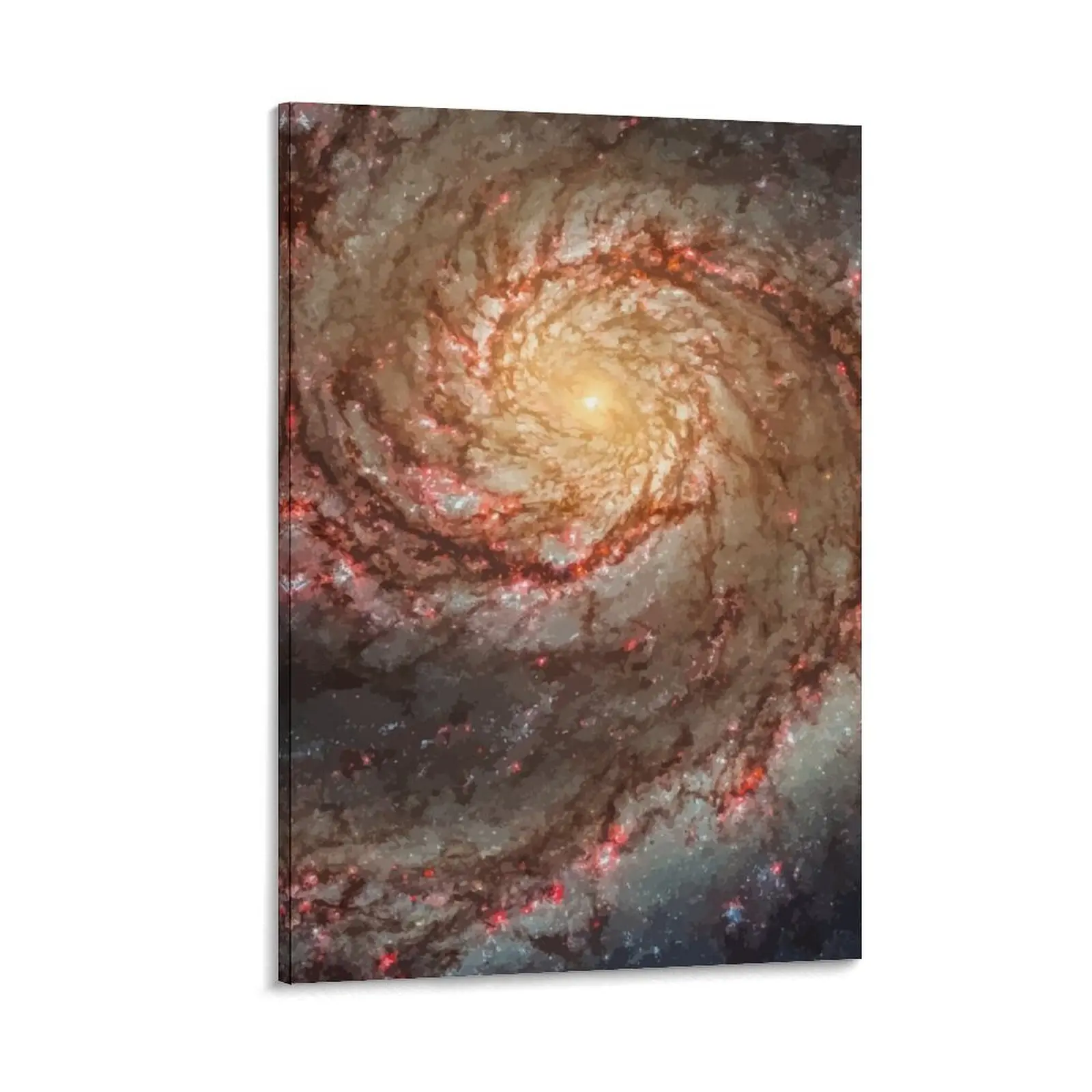 NASA Whirlpool Galaxy Messier 51a Seyfert 2 холст картина аниме украшение дома винтажный домашний