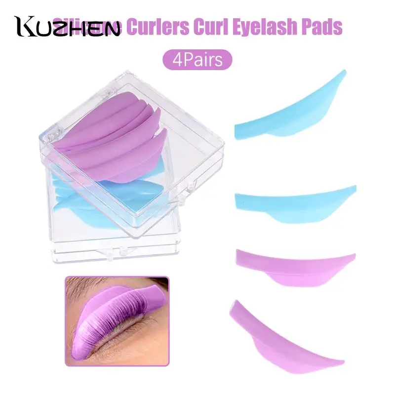 

5 Pair/pack Silicone Eyelash Perm Pad Recycling Lashes Rods Shield Lifting Eyelash Curler Makeup Accessories