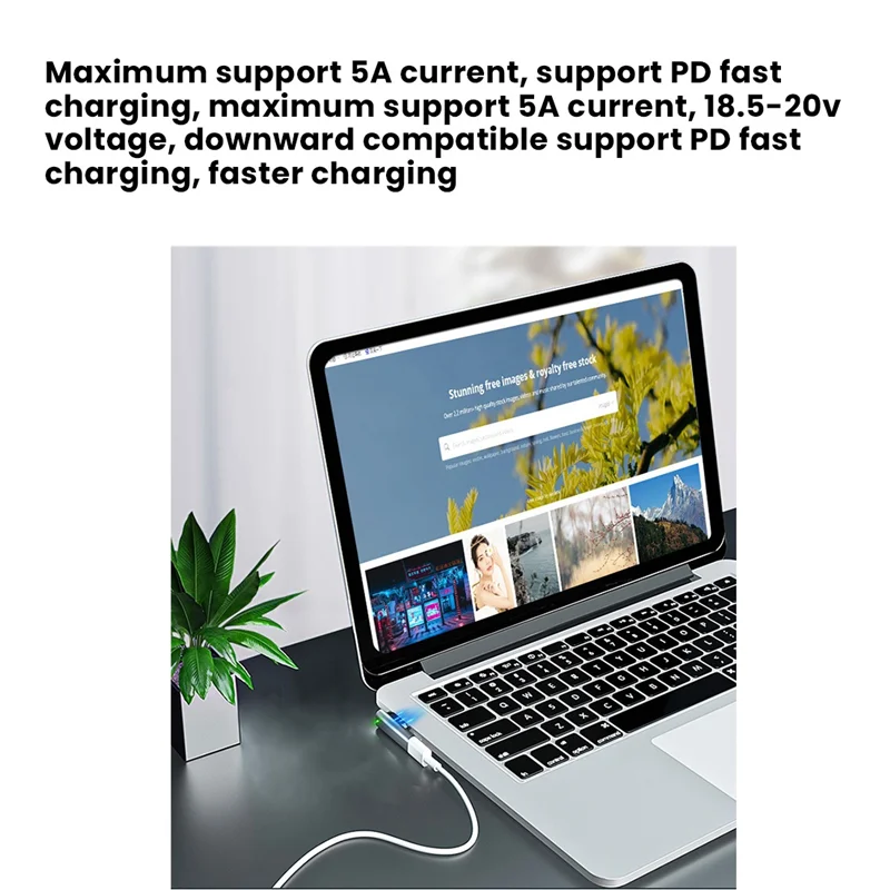 Магнитный USB-адаптер PD типа C для Magsafe1 MacBook Pro USB женский магнитный разъем быстрой