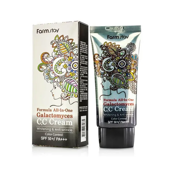 СС крем FarmStay Formula All In One Galactomyces C.C Cream 50 мл | Красота и здоровье