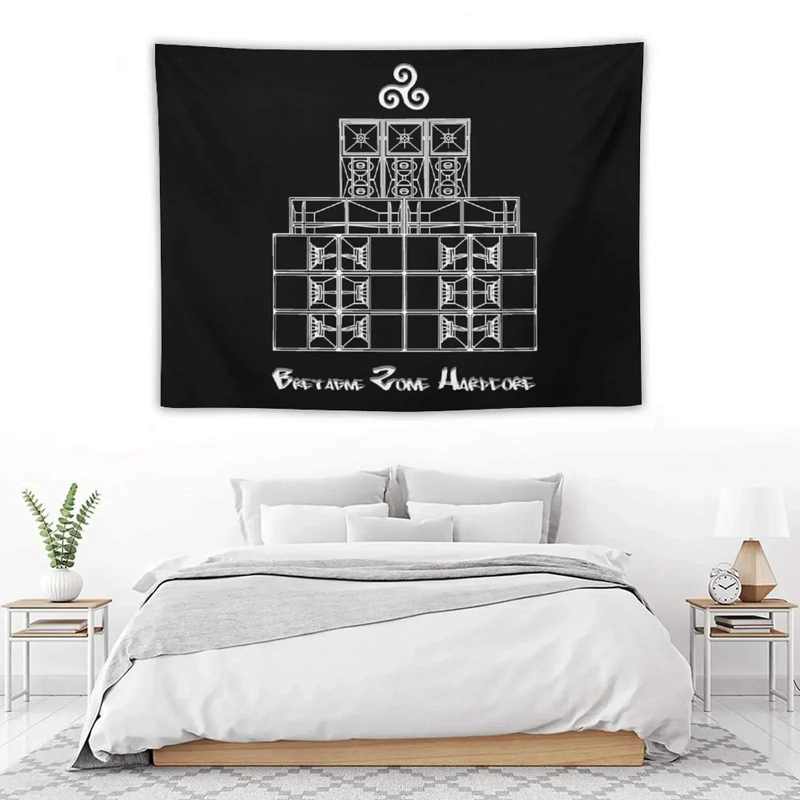 BZH Bretagne Zone Хардкорный гобелен Украшение гостиной Дизайн комнаты Гобелен