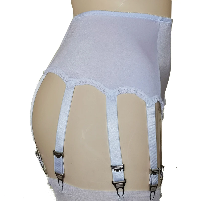 Women High Waist Garter Belt 8 Buckles Straps Suspender Belt Garters for Stockings Pantyhose Sexy Lady Night Lingerie