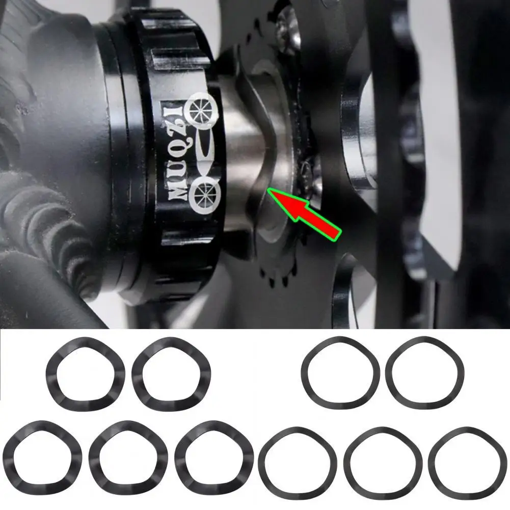 

Axle Washer Useful Long Service Life Sturdy Practical Durable Bicycle Washer Bicycle Accessories Crank Washer Spring Washer