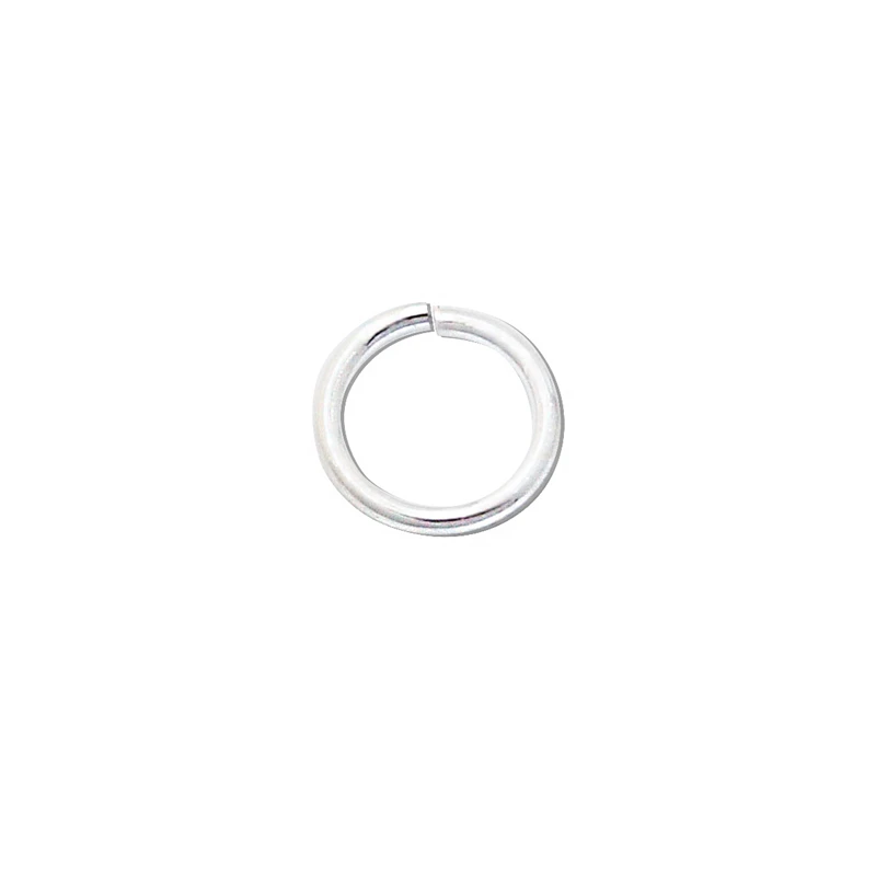 Wholesale 925 Sterling Silver Open Jump Rings  Size 3 4 5 6MM For DIY Jewelry Making Necklace Bracelet Earring Accessories