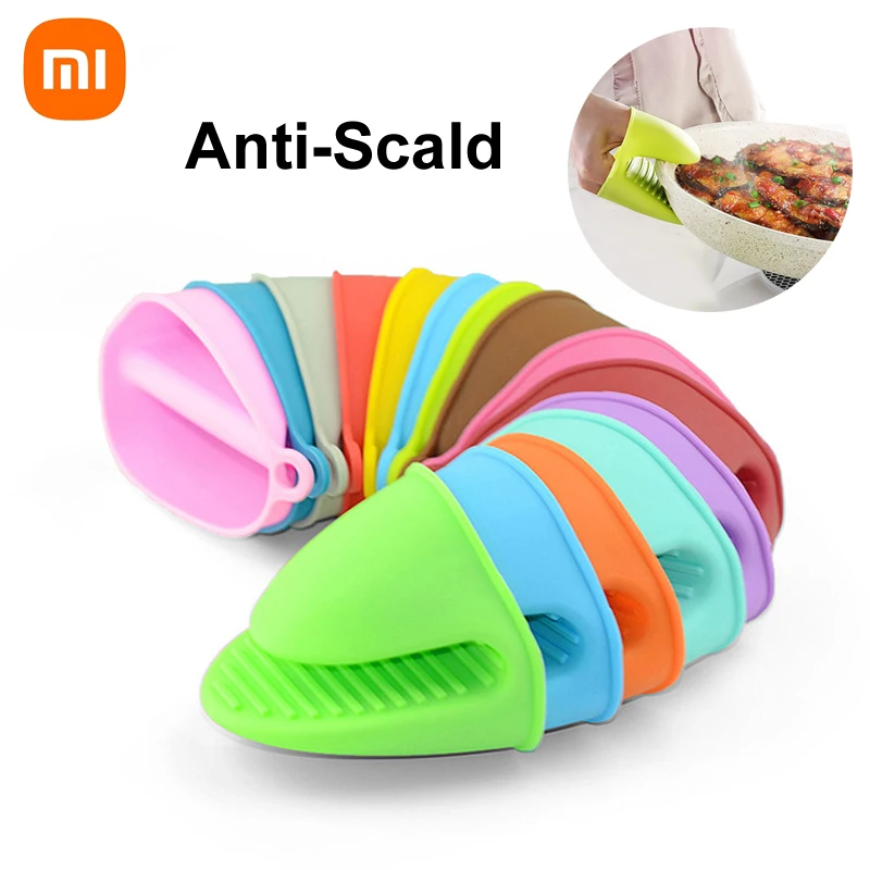 

Xiaomi Thicken Oven Pinch Mitts, Heat Resistant Anti-Scald Gloves for Cooking Pinch Grips, Pot Holder and Potholder for Kitchen