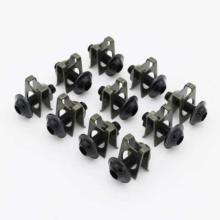 Модифицированный аксессуар для мотоцикла CNC винт из алюминиевого сплава 6 мм