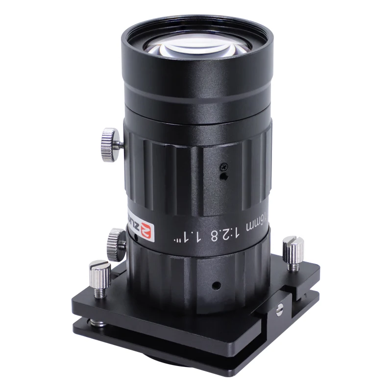ZLKC 16 мм фиксированный фокус 1 дюйма FA SM-Mount 20MP Высокое разрешение F2.8 ручная