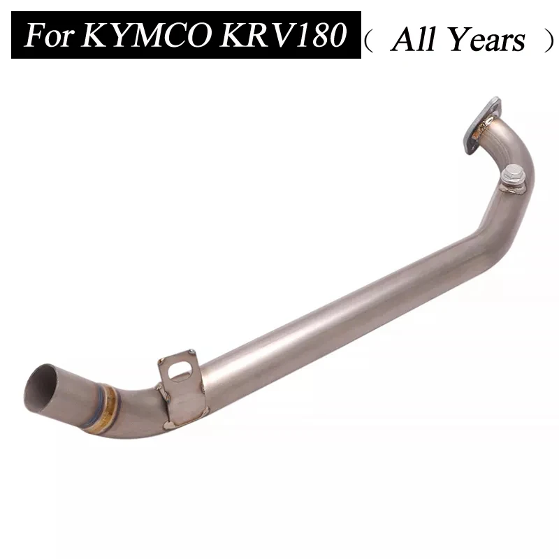 

Выхлопная Передняя Соединительная труба для мотоцикла KYMCO KRV180 KRV 180, модифицированный глушитель из титанового сплава, Соединительная труба для мотоцикла