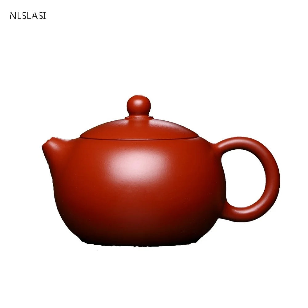 

Yixing tea pot purple clay Xishi teapot beauty kettle Raw ore Purple mud Handmade Tea set Customized 188 ball hole filter 200ml