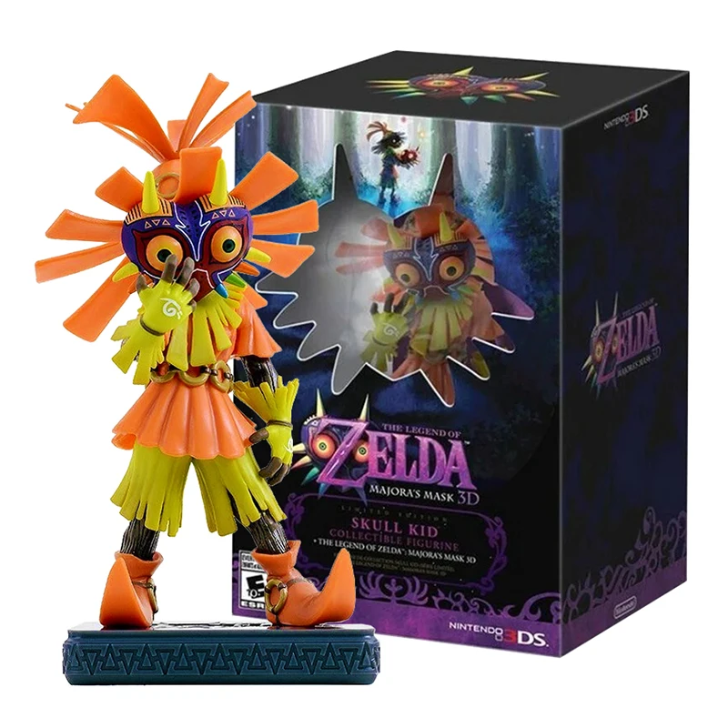 

The Legend of Zelda Majora's Mask Figures Link Action Figure PVC Collectible Model 16cm Ornaments Skull Kid Link Figurine Toys