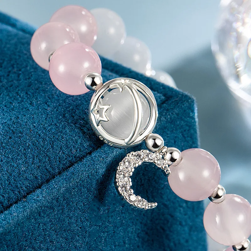 Браслет KOFSAC &quotКошачий глаз&quot с кристаллами