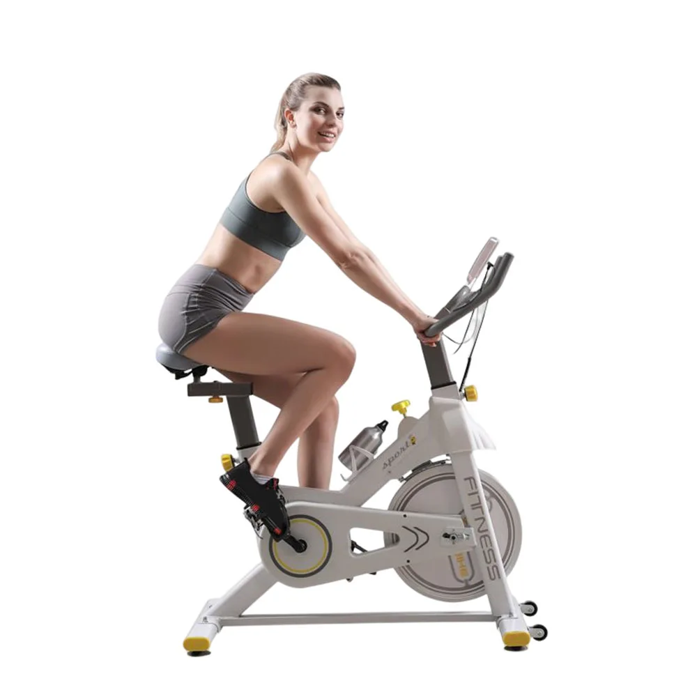 

Pedal Indoor Bicycles 6kg Flywheel Exercise Bike Intelligence Fitness Equipment For Home Sport Armrest Height 101cm