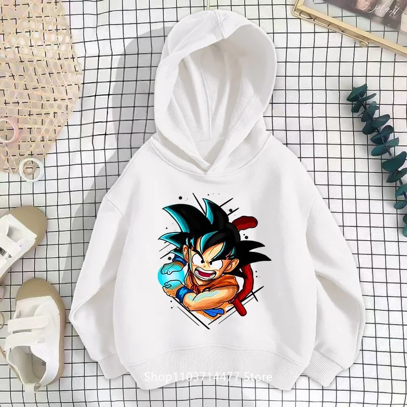 Толстовка унисекс DokiDoki-SR Goku с принтом овощей для детей толстовка капюшоном Dragon Ball