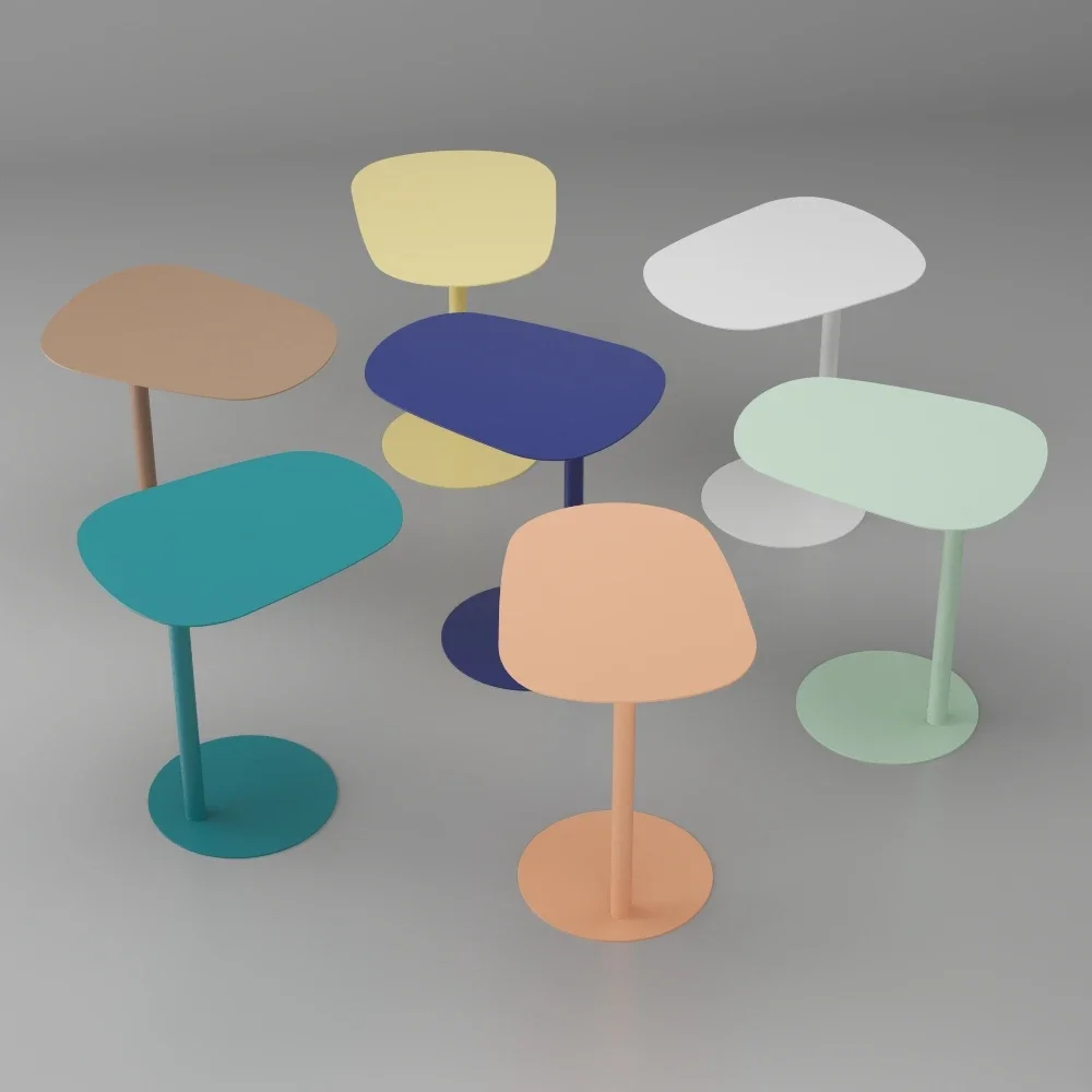 Скандинавский дизайнерский диван сбоку нескольких ins мини-журнальный столик