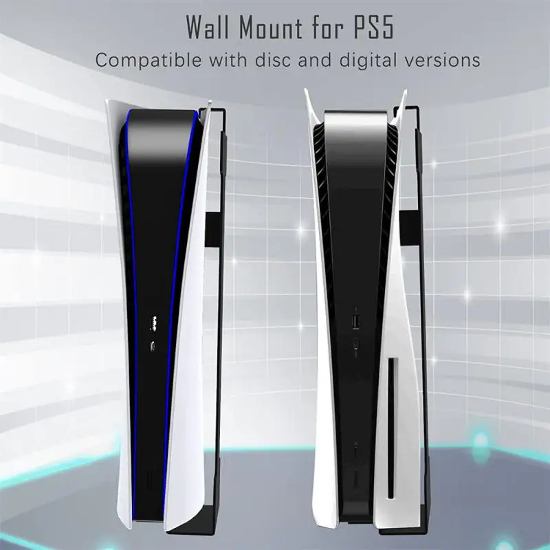 

Ps5 Game Console Wall Mount Space-saving Convenient Ps5 Game Console Accessories Durable High-quality Game Console Storage Stand