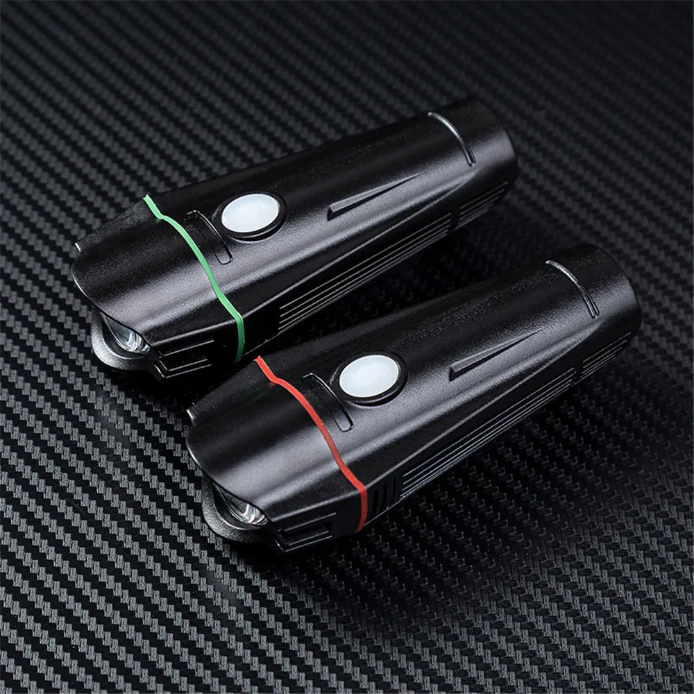 

Bicycle Warning Tail Light Safety Front Rear Lights Bike USB Charging Waterproof Highlight MC Headlight Black Gems Dropshipping