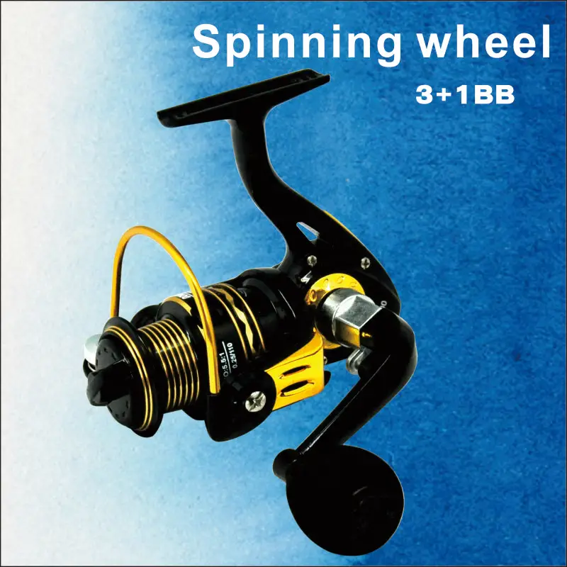 

Better Leader Metal Saltwater Spinning Fishing Reel 3+1BB Coil Sea Deep Shallow Spool Front and Rear Drag Spinning Reel