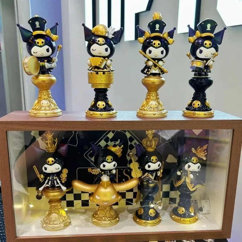 Saniro Kuromi Chess Series слепая коробка Guess Bag Фигурка Mystery Surprise Box Аниме Декор Подарок на