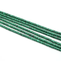 natural stone beads small cylindrical shape malachite stone charms for jewelry making necklace bracelet decoration