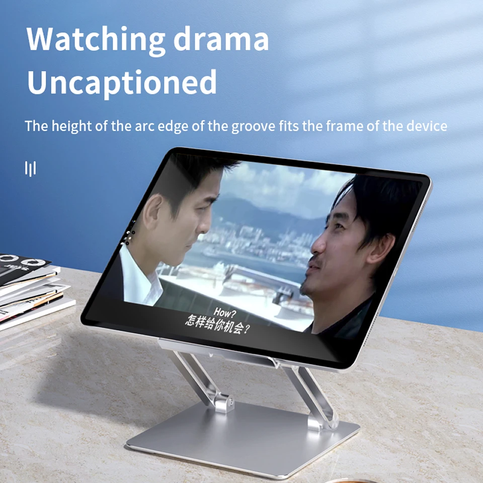 Подставка OUTMIX для планшета алюминиевая регулируемая настольная Складная