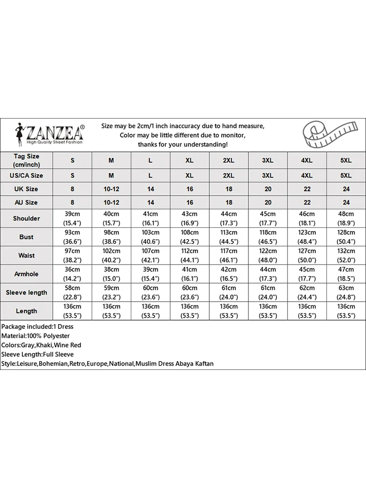 Платье ZANZEA женское с цветочным принтом винтажный праздничный Макси Сарафан