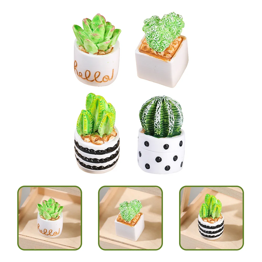 

Artificial Bonsai Potted Fake Faux Decorations Decoration Mini Pots Scene Furniture