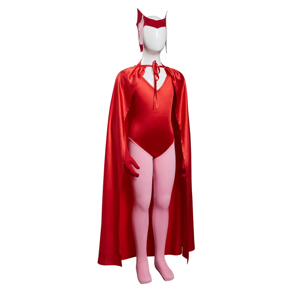Детский карнавальный костюм для косплея WandaVision Scarlet Witch Wanda Maximoff |