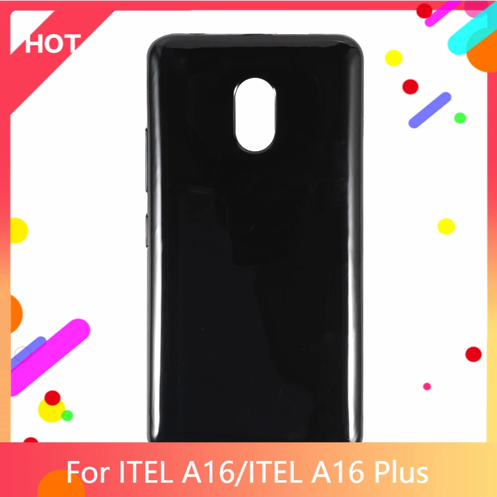 A16 чехол матовый Мягкая силиконовая задняя накладка из ТПУ чехол для ITEL A16 Plus чехол для телефона чехол тонкий ударопрочный