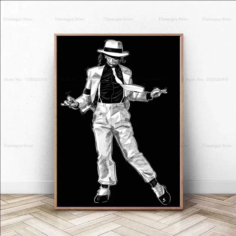 

Классический плакат Майкла Джексона на холсте