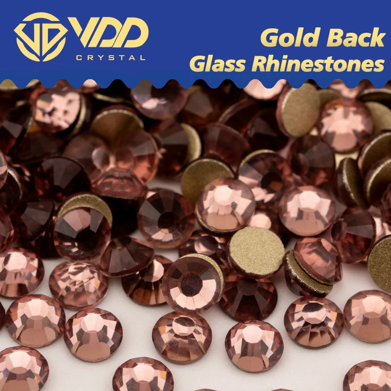 VDD 032 Lt. Аметист высокое качество искусственное стекло стразы с плоской задней