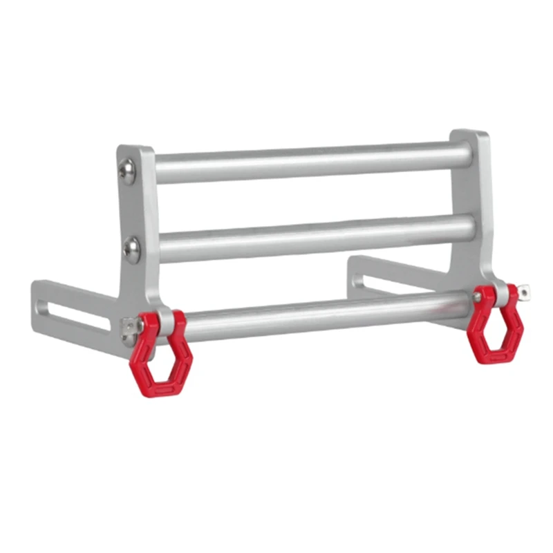 

Металлический передний бампер LCG с буксировочным крючком для Axial SCX10 Traxxas TRX4 1/10, Радиоуправляемая машинка на гусеничном ходу, аксессуары «сде...