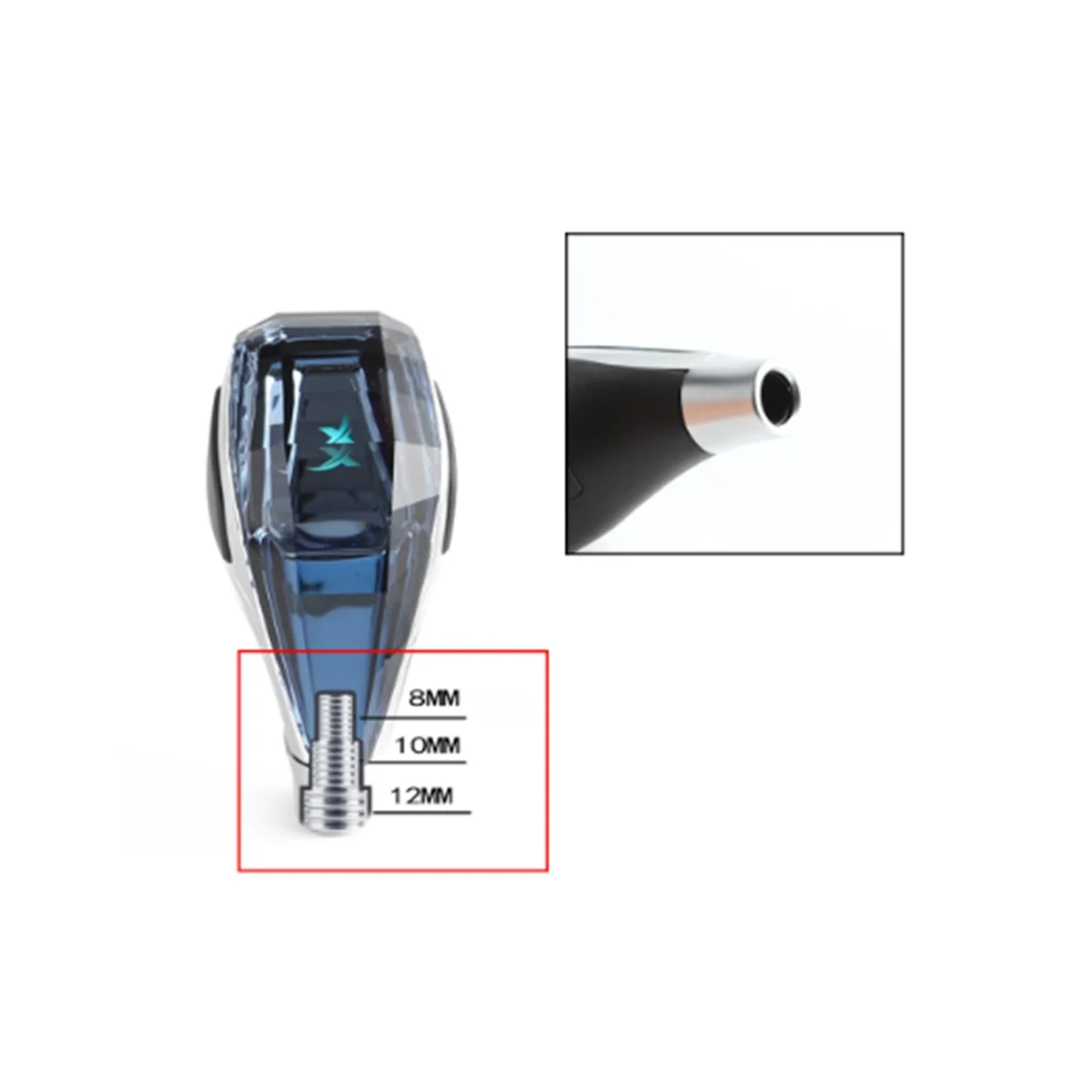 Для Toyota Corolla Camry Handa Lexus Retrofit 7 цветов рукоятка рычага переключения передач с