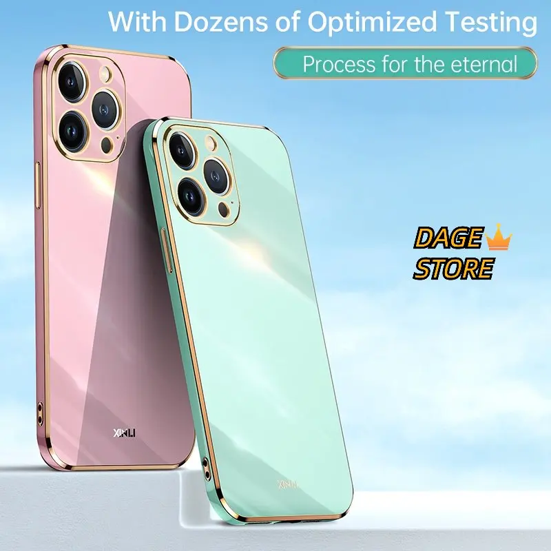 

Чехол для iphone 13 Pro Max 11 12Pro XR XS 6 7 8 Plus, однотонный чехол для телефона с покрытием, мягкий чехол