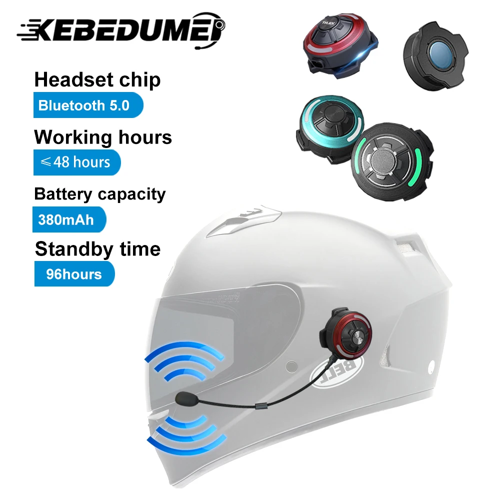 

Bluetooth Bone Conduction Motorcycle Helmet Headsets Stereo Speaker Headphones Wireless IP68 Waterproof Cycling Sports Earphone