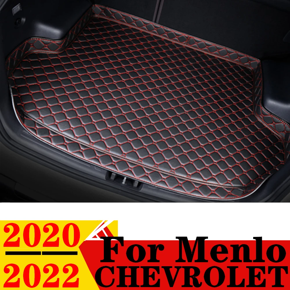 

Car Trunk Mat For Chevrolet Menlo 20-22 High Side Waterproof Rear Cargo Cover Carpet Pad AUTO Parts Tail Accessories Boot Liner