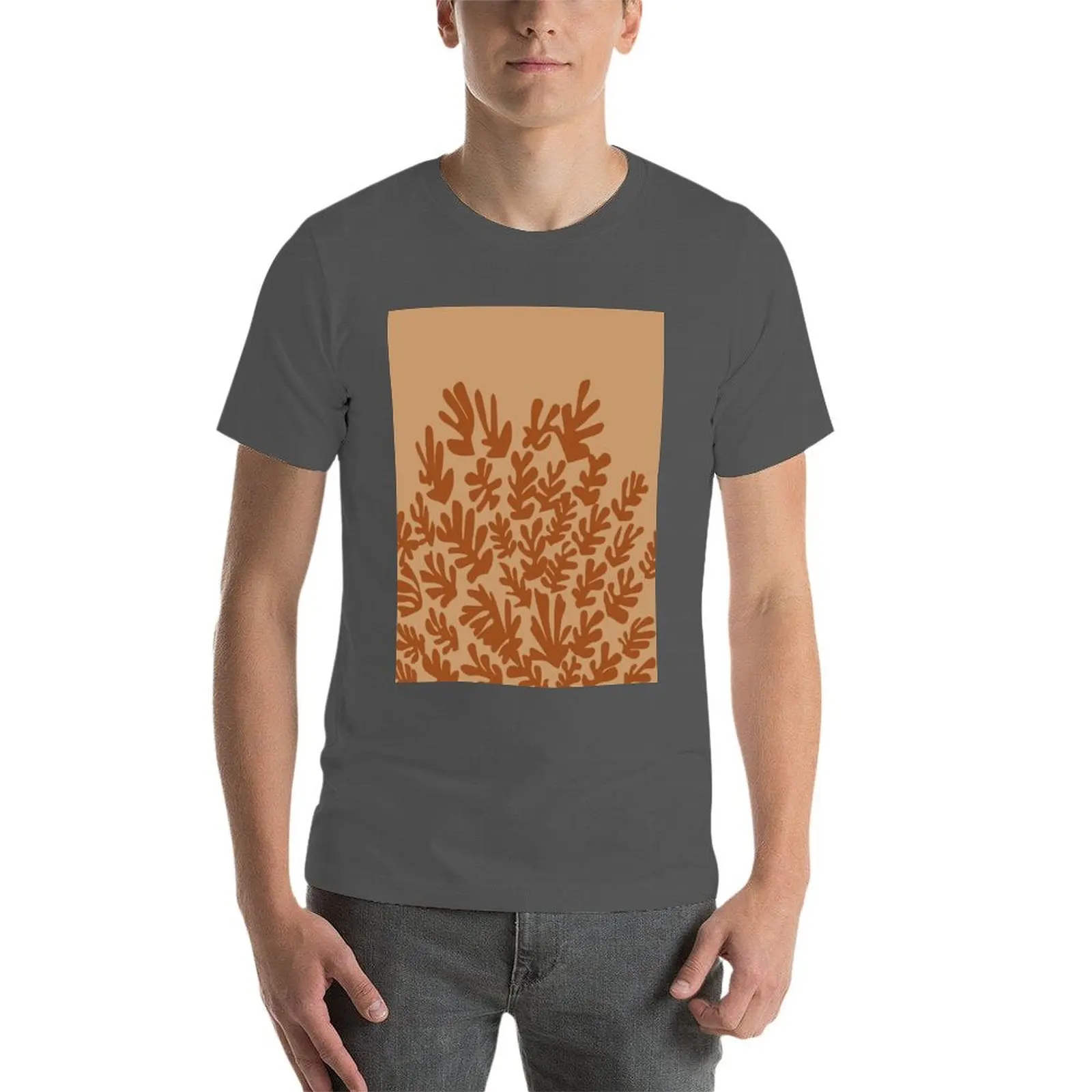 Фото Matisse gerbe - - Henri (The Brown Sheaf) La T-Shirt Large Size Casual Short Sleeve Top №3