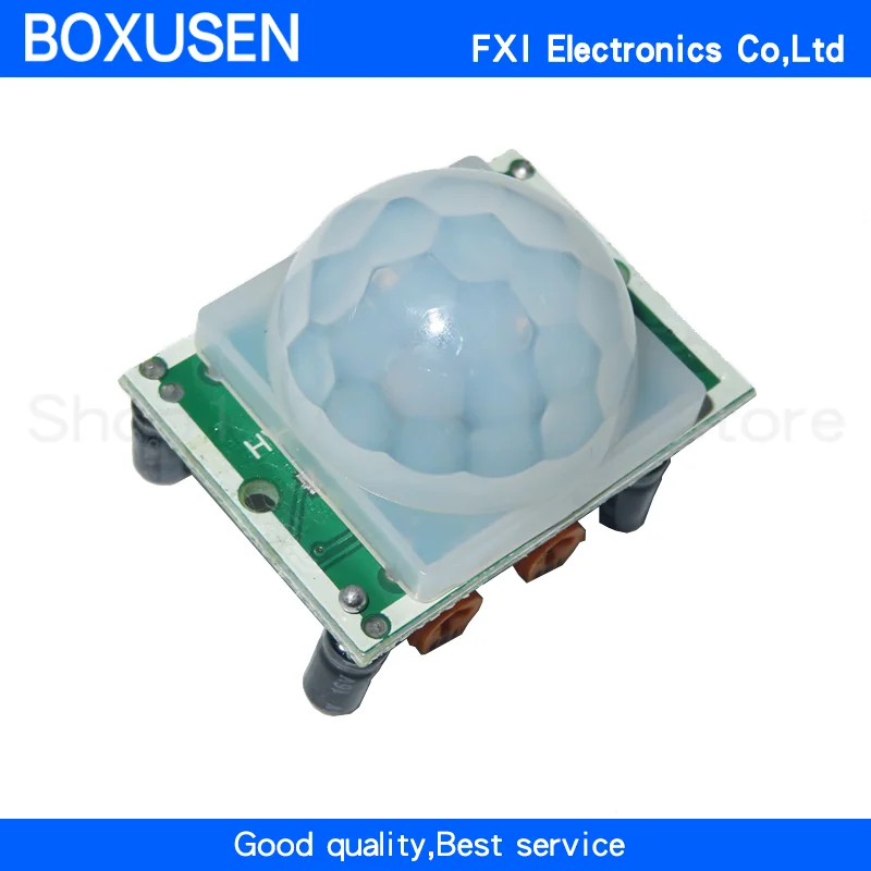 5 шт. SR501 HC-SR501 Регулируемый пироэлектрический инфракрасный PIR модуль детектора