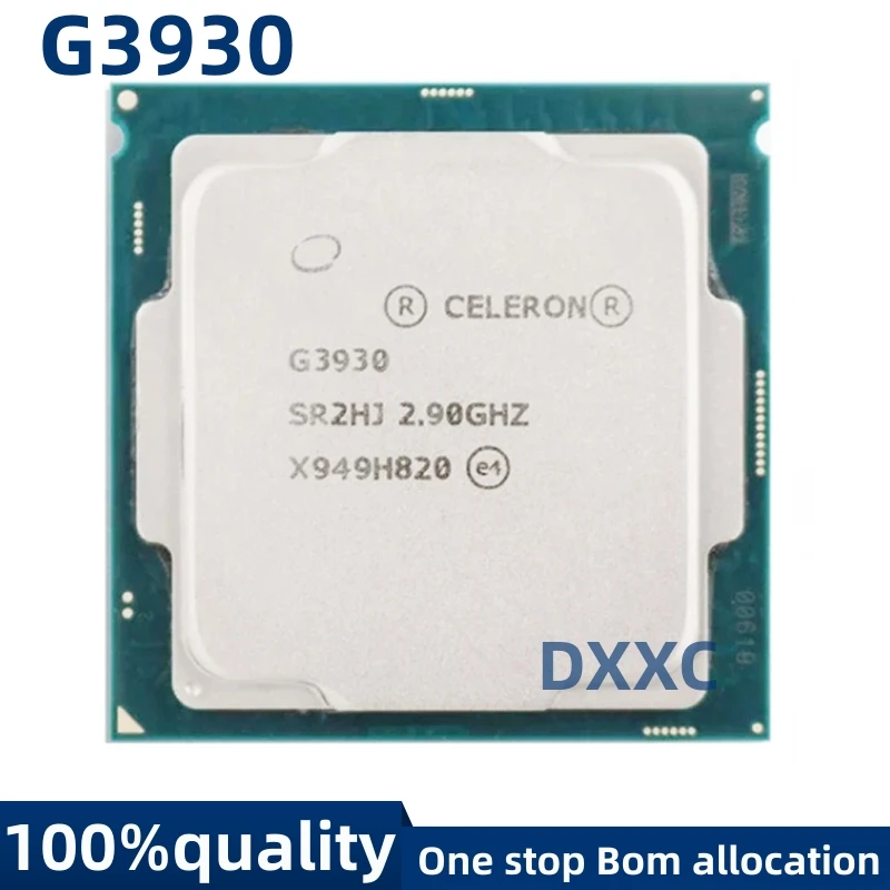 Для G3930 2,9 GHz 2M Cache двухъядерный процессор CPU SR35K LGA 1151